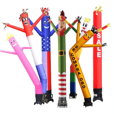 Luft schwingend aufblasbare Sky Dancer Cartoon kundenspezifische Handpuppe