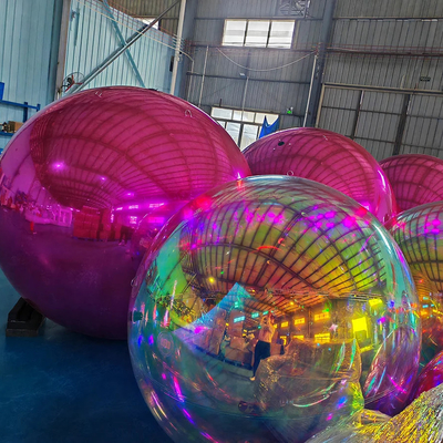 Reflektiver Dekor Trendsetter Glänzender Ballon Aufblasbare Spiegelkugel für stilvolle Orte