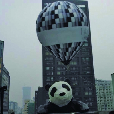 Werbung Helium-Himmelsballon PVC-Großanpassung Aufblasbar