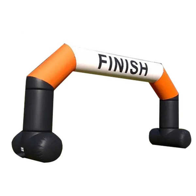 Außenveranstaltung OEM Logo Druck Wasserdicht Start Willkommen Finish Gate Rennen Sport Luft aufblasbare Bögen