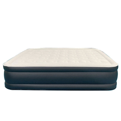 Hot selling tragbare PVC Flocking Doppelschichtluftbett aufblasbare Luftmatratzen