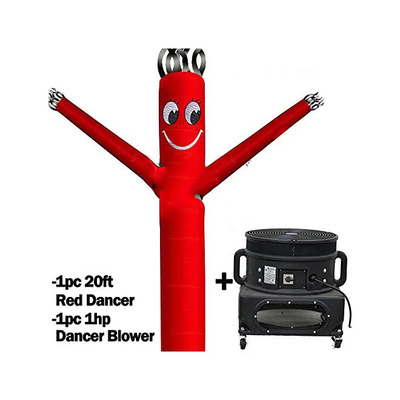 21ft billiger aufblasbarer Sky Air Dancer aufblasbarer Tube Man Tanzender Mann für Werbung