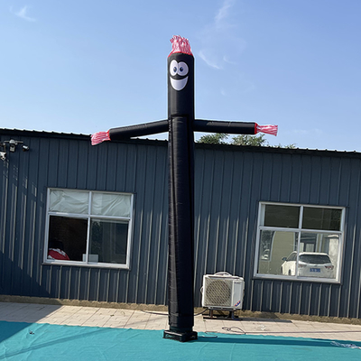3 m Cudtomized Logo Werbung aufblasbarer Sky-Danser mit einem Bein Outdoor-Aktivität Air-Danser mit Motor