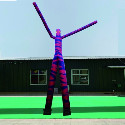 Werbe-Tänzer aufblasbarer Luft-Tänzer Sky Dancer mit Logo gedruckt Rennbogen Tor