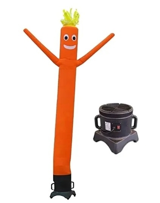 Customized 10ft 20ft Werbung aufblasbarer Rohr Mann Blow Up Riese Waving Arm Fliegen Guy Wavy Puppet mit Blaser