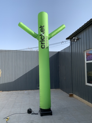 6M Mini aufblasbarer Air Dancer Logo für Outdoor-Aktivitäten anpassen