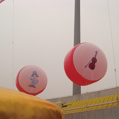Deckenleuchte Würfel aufblasbarer Quadratballon für kommerzielle Werbung in Banken