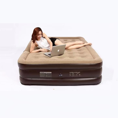 Hochwertiges PVC-Klappbett Single Double Aufblassofa Aufblassofa Air Sofa Tantra Sofa Bett mit Luftpumpe