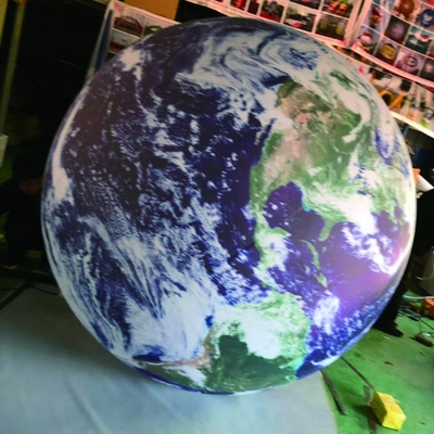 PVC-Stoff Werbung versiegelt Aufblasbare Planet Mars Ballons