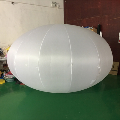 Hochwertiges individuelles Logo Volldruck Außenwerbung Helium aufblasbare PVC-Ballon mit Licht