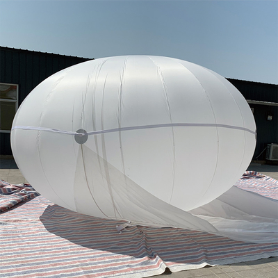 Hochwertiges individuelles Logo Volldruck Außenwerbung Helium aufblasbare PVC-Ballon mit Licht
