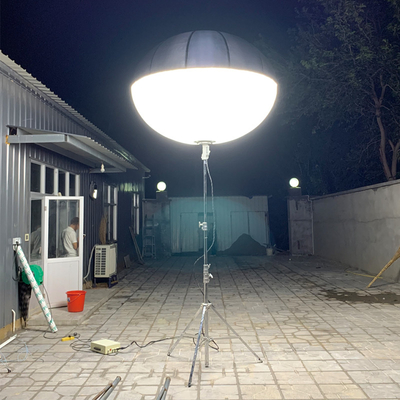 Hochwertiges individuelles Logo Volldruck Außenwerbung Helium aufblasbare PVC-Ballon mit Licht