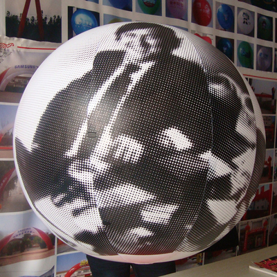 China Aufblasbare Planet Ballon Werbung Mondkugel LED Licht Aufblasbare Mondkugel für Veranstaltungen Dekoration Ausstellung