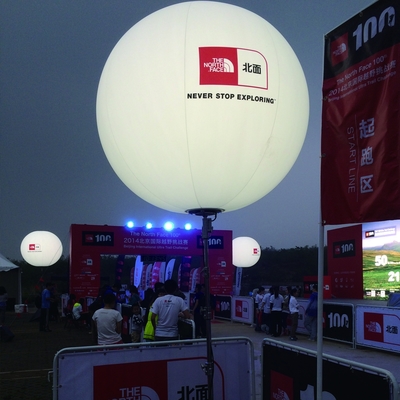 Aufblasbare große Heliumballon für die Werbung mit Logo Druck Sky Fly Ballon aufblasbare Fliegen Kugel