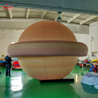 PVC Aufblasbare Venus Planet Hängende Aufblasbare Acht Planeten Beleuchtete Sonnensystem Ballon zur Dekoration