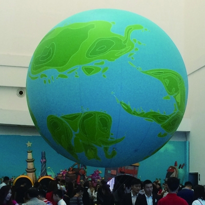 PVC Aufblasbare Venus Planet Hängende Aufblasbare Acht Planeten Beleuchtete Sonnensystem Ballon zur Dekoration