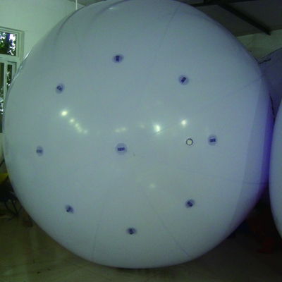 Farbwechselnder riesiger Heliumballon, Licht aufblasbarer Ballon für Werbung
