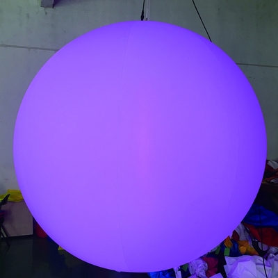 Farbwechselnder riesiger Heliumballon, Licht aufblasbarer Ballon für Werbung