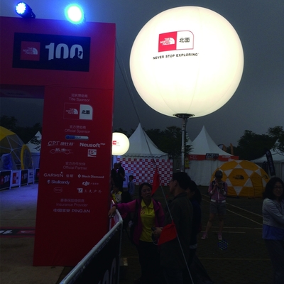 PVC Werbung versiegelte Aufblasbare Ballons, individuell gestaltete Aufblasbare Kugeln