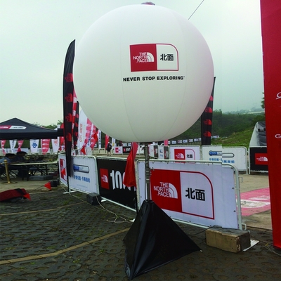 PVC Werbung versiegelte Aufblasbare Ballons, individuell gestaltete Aufblasbare Kugeln