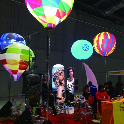Neues Produkt Sky Giant Big Ball Werbung LED-Beleuchtung PVC-Ballon Aufblasbare Helium-Planetenballon für Veranstaltungsdekoration