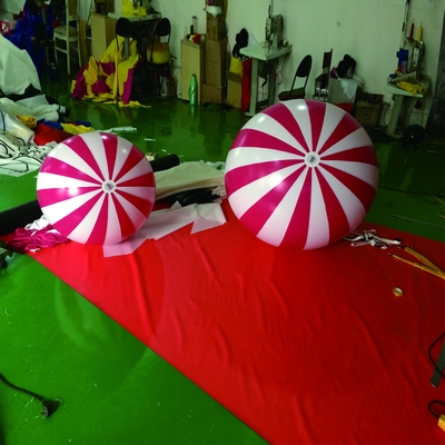 Riesenkugel Werbung fliegender Ballon kundenspezifischer Heliumballon für Sportveranstaltung