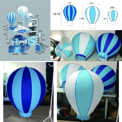 Aufblasbare Ballonwerbung Aufblasbare Beleuchtung PVC Helium Ballon