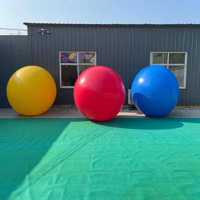 Neue Einladung Anpassung mehrfarbiger PVC Werbung Riesen aufblasbare Luftballons mit Logo und freiem Entwurf