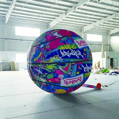 Riesige 3 m große Orange Sky Dancer Lichtkuppel Globos Aerost tico Werbung aufblasbare Ballons Mann Verkauf in gutem Material