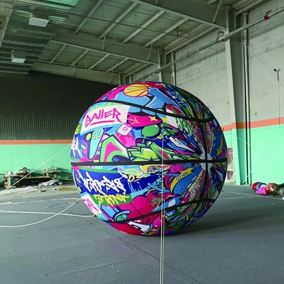 Riesige 3 m große Orange Sky Dancer Lichtkuppel Globos Aerost tico Werbung aufblasbare Ballons Mann Verkauf in gutem Material