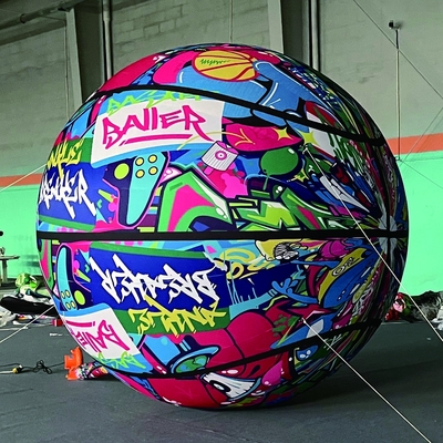 Riesige 3 m große Orange Sky Dancer Lichtkuppel Globos Aerost tico Werbung aufblasbare Ballons Mann Verkauf in gutem Material