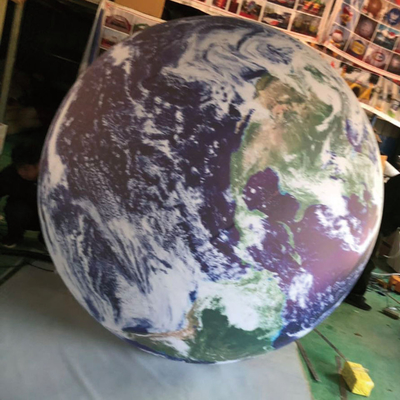 Persönlich angepasste Outdoor-PVC-Stoffwerbung Versiegelte aufblasbare Planet Mars Ballons zum Verkauf