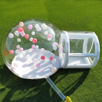 Aufblasbares Bubble-Zelt Transparentes Igloo-Dome-Zelt PVC-Globe Klares aufblasbares Bubble-Haus für Hochzeitsfeiern im Freien