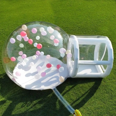 Außenparty Aufblasbares Transparentes Iglu-Zelt Vermietung Klares Bubble Dome Zelt Aufblasbares Bubble Ballon Haus für Kinder