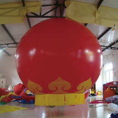 Hochwertige dekorative PVC-Werbung mit Luftversiegelung Aufblasbare Fliegende Ballons mit Logo