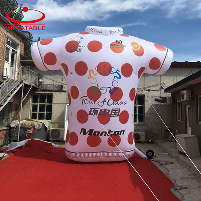Farbe aufblasbare T-Shirts für Werbung