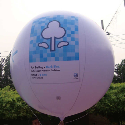Großhandel Dekorationen Custom Logo PVC Aufblasbare Werbung Riese Große Helium Aufblasbare Ballon