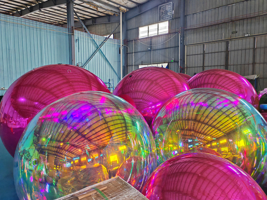PVC 1 m 1,5 m 2 m Werbe-Spiegelballon Spiegelkugel für Kinder Spiele für Tourismus, Handel, Kulturindustrie