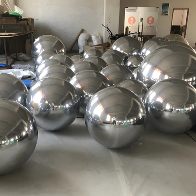 Farbenfrohe PVC Aufblasbare reflektierende Disco-Ball Spiegelfliesen aufblasbare Spiegelkugel
