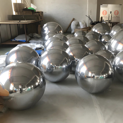 Kommerzielle Dekoration PVC Aufblaskugel Große glänzende Dekoration Aufblaskugel Spiegelkugel