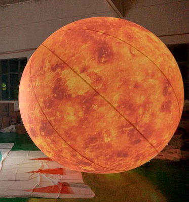 Riesige Werbung wasserdichtes PVC Sonnensystem Planeten Aufblaser Mond