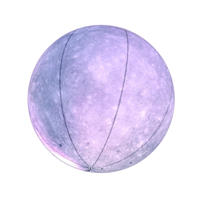 Riesige Werbung wasserdichtes PVC Sonnensystem Planeten Aufblaser Mond