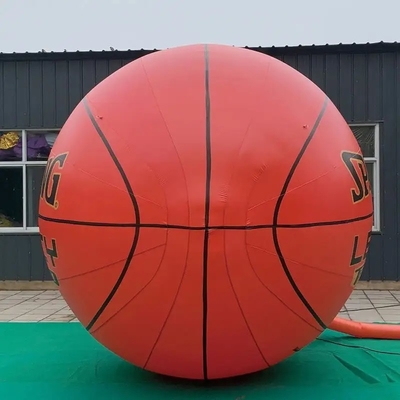 Basketballwerbung mit Bläser aufblasbares schwimmendes PVC Luftdicht aufblasbares 2m Werbeballon