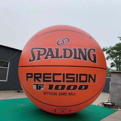 Basketballwerbung mit Bläser aufblasbares schwimmendes PVC Luftdicht aufblasbares 2m Werbeballon