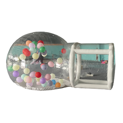 Heiß verkauftes Outdoor Camping Hochzeitsfeier Transparentes PVC Aufblasbare Blasenkuppelhaus für Kinder