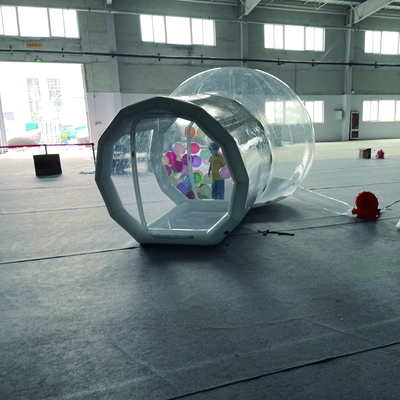 Heiß verkauftes Outdoor Camping Hochzeitsfeier Transparentes PVC Aufblasbare Blasenkuppelhaus für Kinder