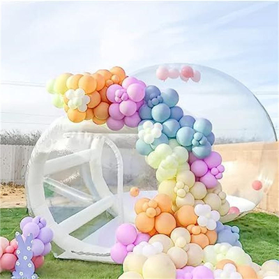 Fun House Klar aufblasbares Kristall Igloo Kuppel Bubble Zelt Transparent Kinder aufblasbare Blasen Ballons Haus für die Party
