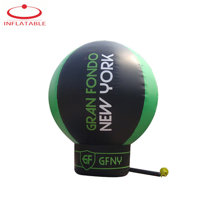 Großer aufblasbarer Mondballon zur Dekoration Riesenwerbung Aufblasbarer Mondmodell mit Ledlicht /