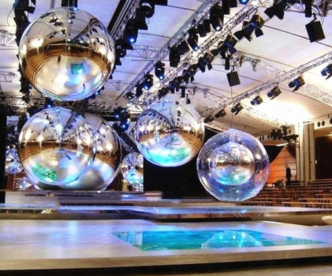Billiger riesiger Scheinball PVC Aufblasbare Spiegelkugel/aufblasbare Kugel Spiegelkugel/aufblasbare Weihnachtsspiegelkugel