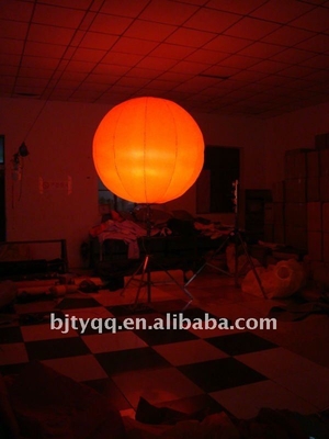 Warm verkaufen Farbwechsel LED Riesen Helium Ballon, Beleuchtung aufblasbare Ballon für Werbung